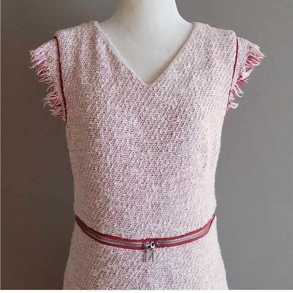 Rebecca Taylor pink tweed dress - Picture 5 of 16